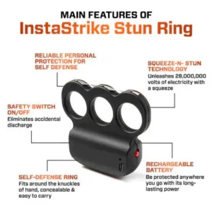 InstaStrike Extreme 28000000 Knuckle Stun Ring