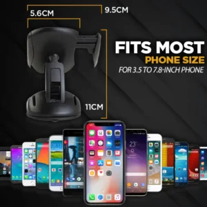 360° Transformable Car Phone Mount