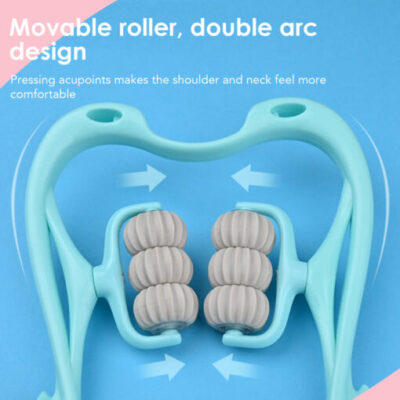 6 Wheel Pressure Point Neck Massager