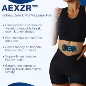 AEXZR™ Kidney Care EMS Massage Pad