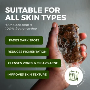 Anti-Acne & Dark Spots African Soap Bar