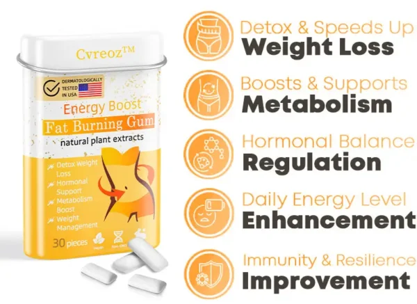 Cvreoz™ Energy Boost Fat Burning Gum