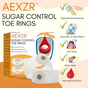 FLYCARE™ Sugar Control Toe Rings