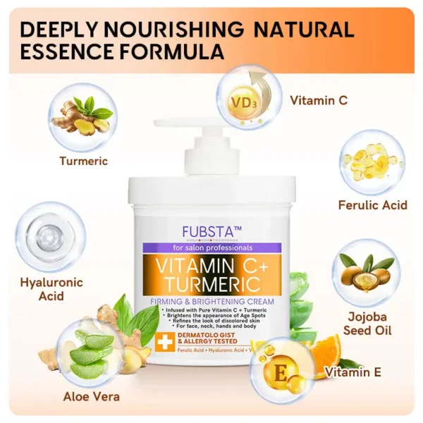 Fubsta™ Turmeric+Vitamin C Firming & Brightening Cream