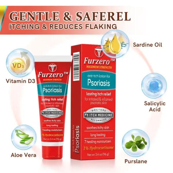 Furzero™ Psoriasis Anti-Itch Treatment Lotion