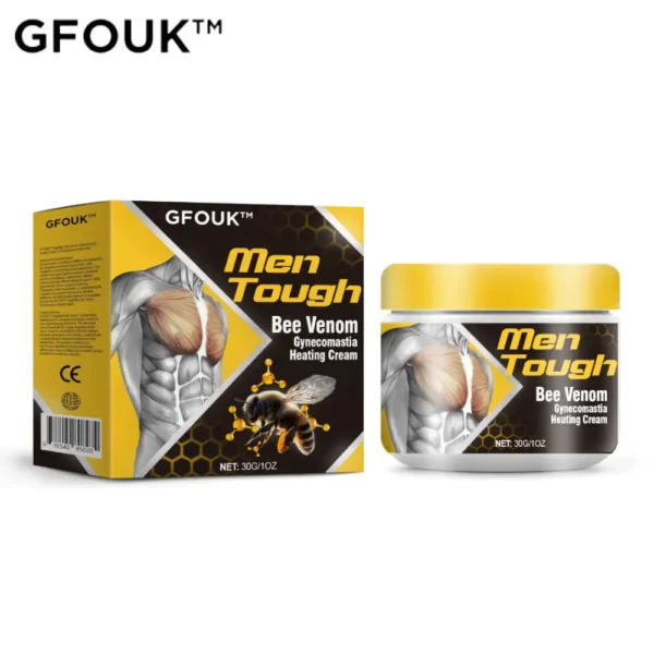 GFOUK™ MenTough Bee Venom Gynecomastia Heating Cream