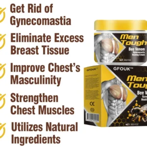 GFOUK™ MenTough Bee Venom Gynecomastia Heating Cream