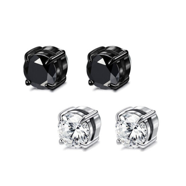 Histone Diamond Lymphatic Gravity Magnetic Therapy Germanium Earrings