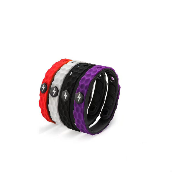 Negative Ion Microcurrent Far Infrared Technology Silicone Bracelet