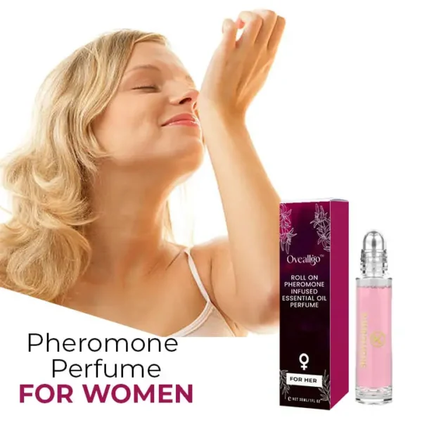 Oveallgo™ SEDUCE Roll On Pheromone Infused Essential Oil Perfume