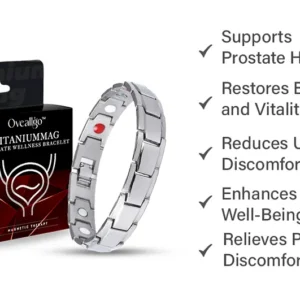 Oveallgo™ Titanium Magentique Prostate Wellness Bracelet