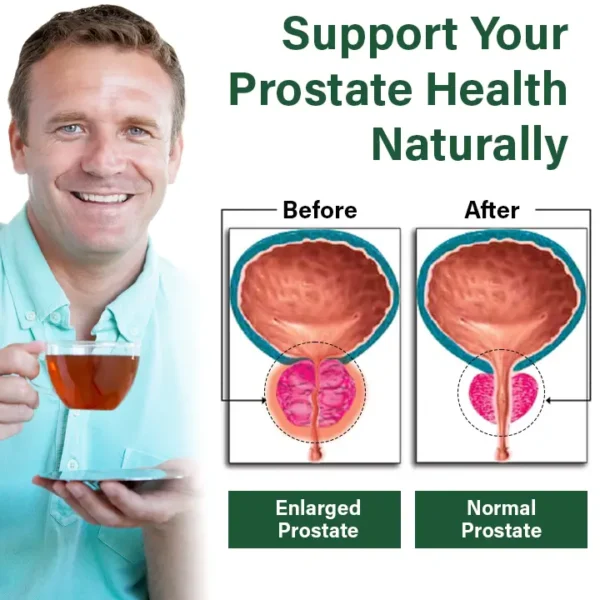 Oveallgo™ VitalBrew Organic Prostate Wellness Herbal Tea