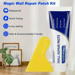 Wall Repair Paste Putty Repair Kit With Scraper