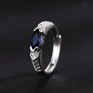 DIYSTAR Magnetology Moissanite Diamond Ring