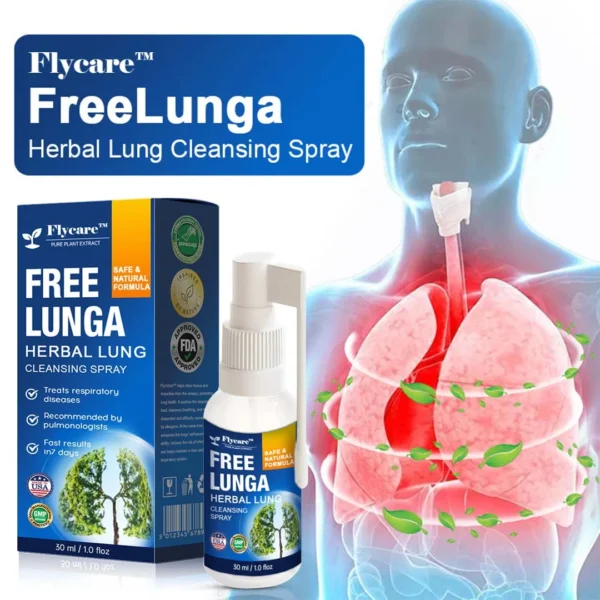 FLYCARE™ FreeLunga Herbal Lung Cleansing Spray