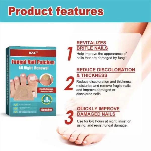 Nail Care Night Patches