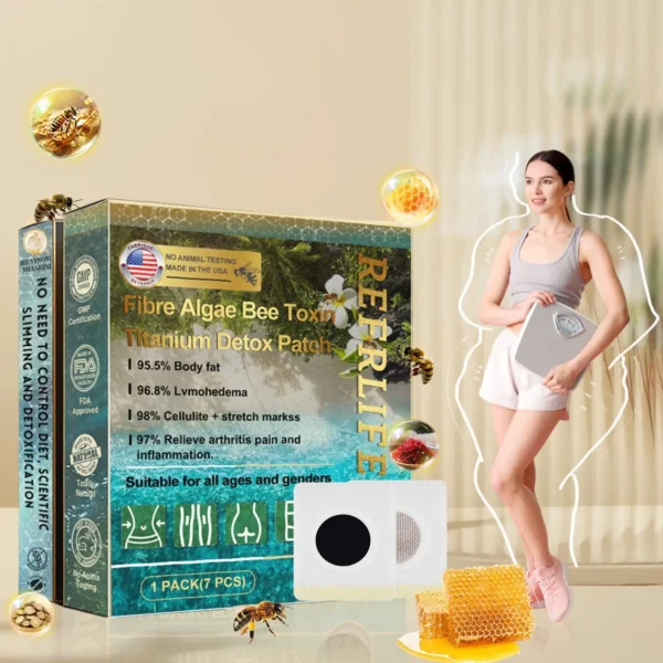 REFRLIFE™ Bee Venom Titanium Seaweed Fiber Detox Slimming Patch