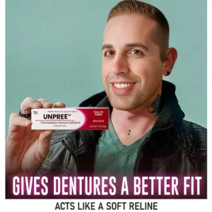 UNPREE™ Thermoplastic Denture Adhesive