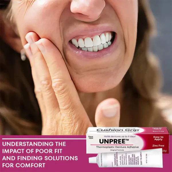 UNPREE™ Thermoplastic Denture Adhesive