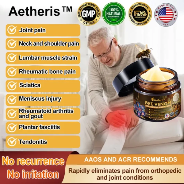 Aetheris™ Bee Venom Arthritis Therapy Cream