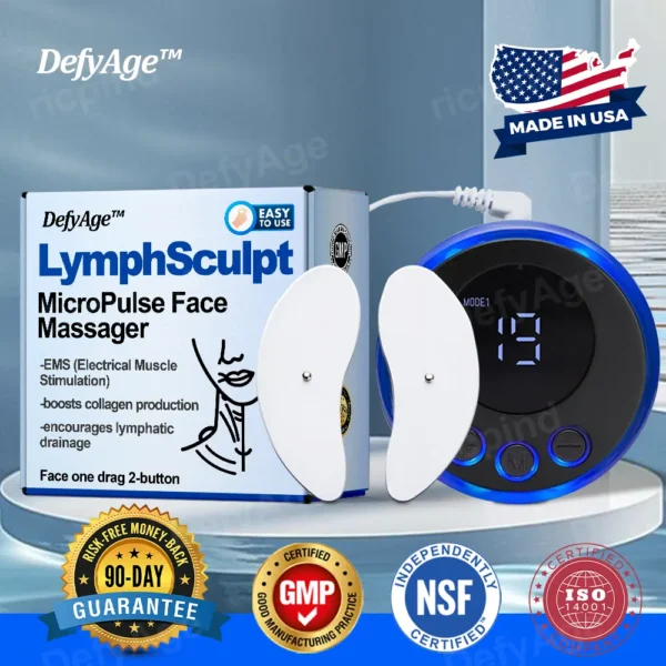 DefyAge™ LymphSculpt MicroPulse Face Massager