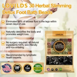 LOVILDS™ 30-Herb Slimming & Detox Foot Bath Beads