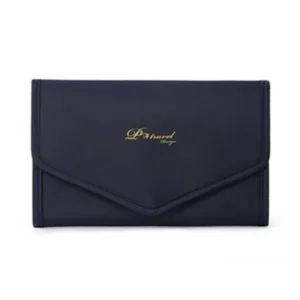 Foldable Velvet Travel Accessory Pouch