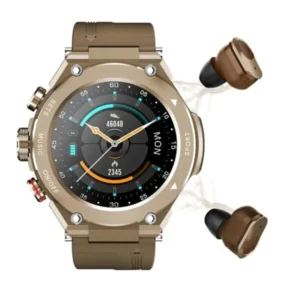 Smartwatch with Wireless Earphones