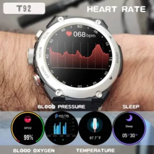 Smartwatch with Wireless Earphones